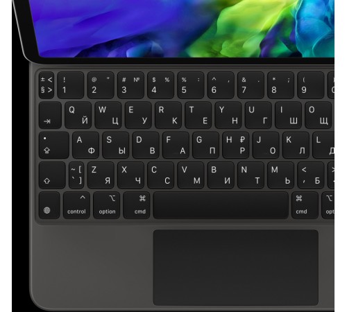 Клавиатура Apple IPad Pro Magic Keyboard 11 Черный EN/RU (MXQT2) Клавиатура Apple IPad Pro Magic Keyboard 11 Черный EN/RU (MXQT2)