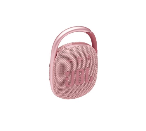Портативная акустика JBL Clip 4, 5 Вт, pink, розовый