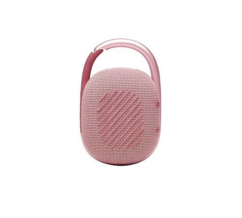 Портативная акустика JBL Clip 4, 5 Вт, pink, розовый