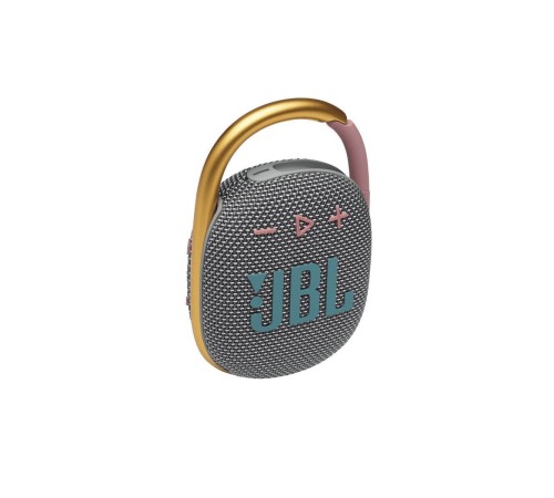 Портативная акустика JBL Clip 4, 5 Вт, gray, серый