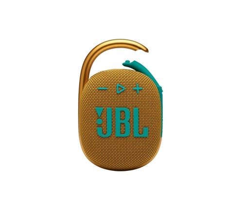 Портативная акустика JBL Clip 4, 5 Вт, yellow, желтый
