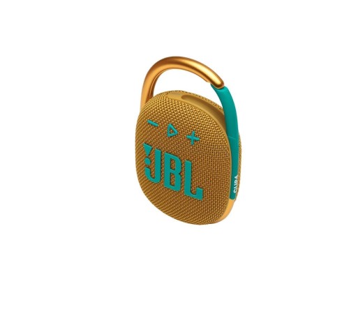 Портативная акустика JBL Clip 4, 5 Вт, yellow, желтый