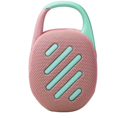 Портативная акустика JBL Clip 5, 7 Вт, pink, розовый