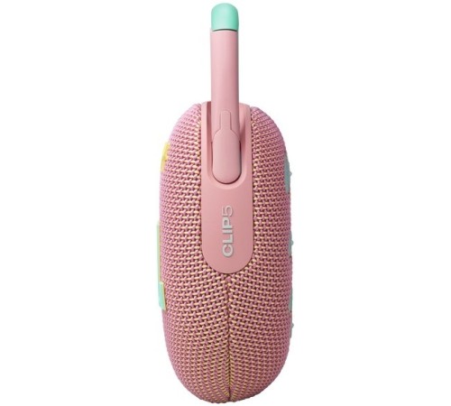 Портативная акустика JBL Clip 5, 7 Вт, pink, розовый