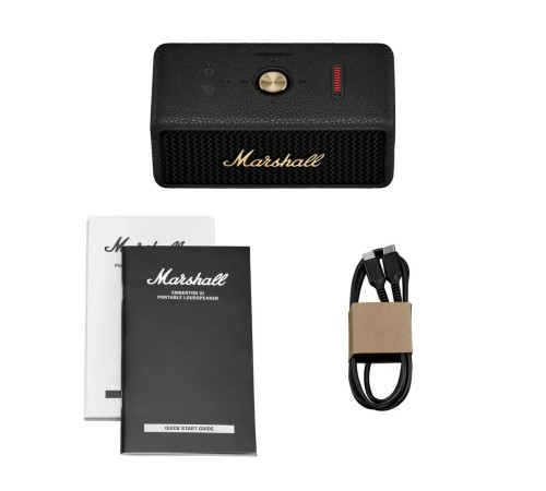 Портативная акустика Marshall Emberton III, черный