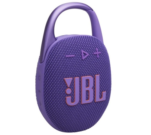 Портативная акустика JBL Clip 5, 7 Вт, purple, фиолетовый