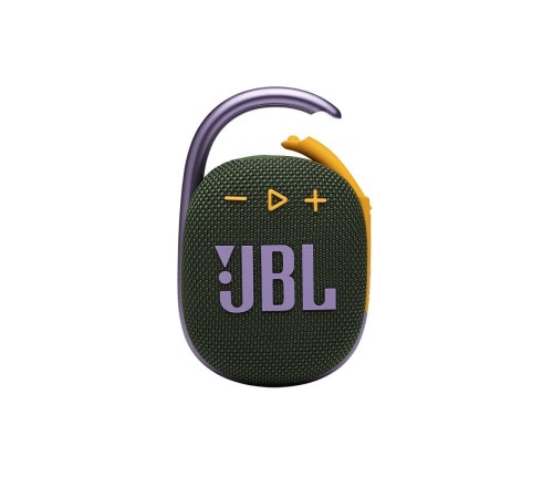 Портативная акустика JBL Clip 4, 5 Вт, green, зеленый