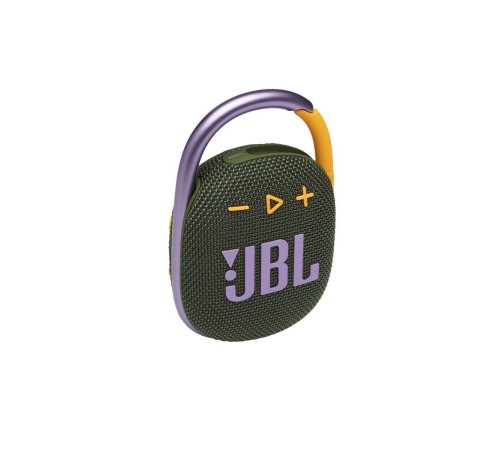 Портативная акустика JBL Clip 4, 5 Вт, green, зеленый