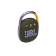 Портативная акустика JBL Clip 4, 5 Вт, green, зеленый