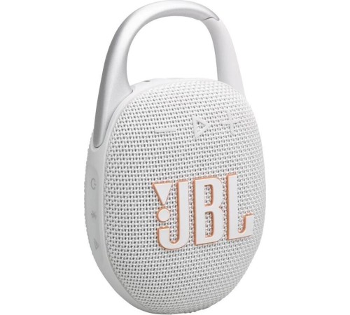 Портативная акустика JBL Clip 5, 7 Вт, white, белый
