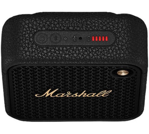 Портативная акустика Marshall Willen II, черный/латунь