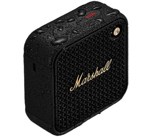 Портативная акустика Marshall Willen II, черный/латунь