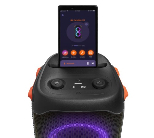 Портативная акустика JBL Partybox 110, 160 Вт, черный