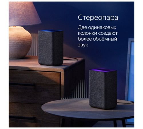Яндекс Станция 2 - умная колонка с Алисой, антрацит Яндекс Станция 2 - умная колонка с Алисой, антрацит