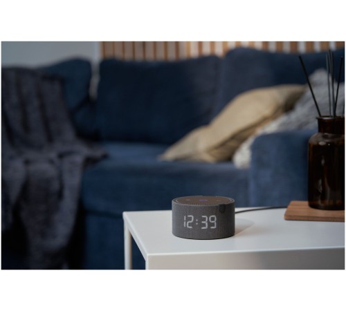 Умная колонка Яндекс Новая Станция Мини (с часами) с Алисой, черный оникс Умная колонка Яндекс Новая Станция Мини (с часами) с Алисой, черный оникс