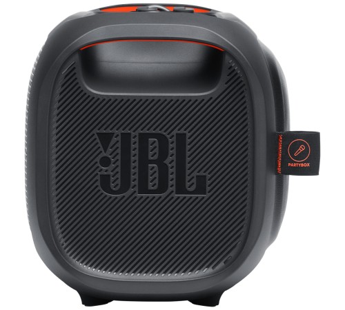 Портативная акустика JBL PartyBox On-The-Go, 100 Вт, (2 микрофона), черный Портативная акустика JBL PartyBox On-The-Go, 100 Вт, (2 микрофона), черный