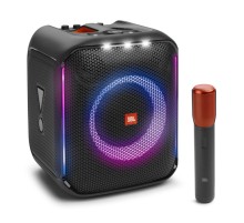 Портативная акустика  JBL Partybox Encore с микрофоном, 100 Вт, черный Портативная акустика  JBL Partybox Encore с микрофоном, 100 Вт, черный