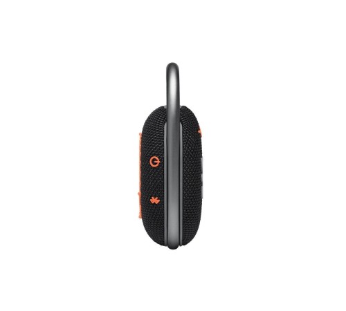 Портативная акустика JBL Clip 4, 5 Вт, черный/оранжевый