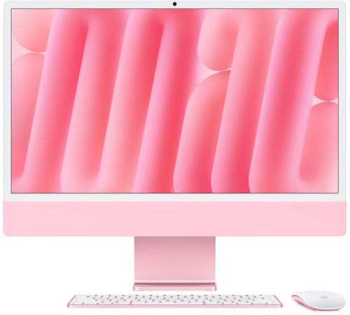 Apple iMac 24 Retina 4K (M4 10-Core CPU, GPU 10-Core, 32 ГБ, 1 ТБ) (Z1ES000DF, Z1ER000UP) Розовый