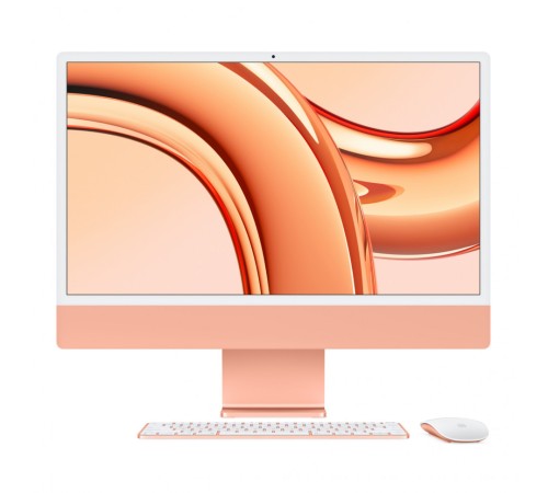 Apple iMac 24 Retina 4K (M3 8-Core CPU, GPU 10-Core, 16 ГБ, 1 ТБ) (Z19R000DA) Оранжевый