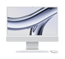 Apple iMac 24 Retina 4K (M3 8-Core CPU, GPU 8-Core, 8 ГБ, 256 ГБ) (MQR93) Серебристый