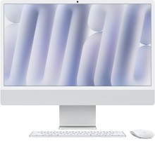 Apple iMac 24 Retina 4K (M4 10-Core CPU, GPU 10-Core, 16 ГБ, 256 ГБ) (MWUU3, MD3H4) Серебристый Apple iMac 24 Retina 4K (M4 10-Core CPU, GPU 10-Core, 16 ГБ, 256 ГБ) (MWUU3, MD3H4) Серебристый