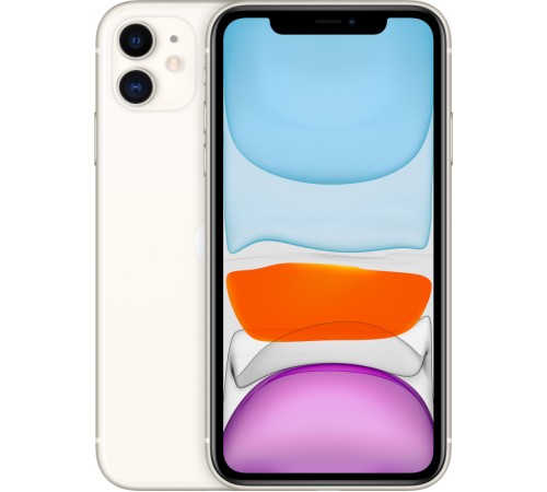 Apple iPhone 11 64GB A2221, белый, Slimbox