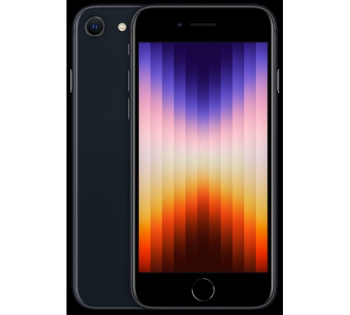 Смартфон Apple iPhone SE 2022 128 ГБ, midnight