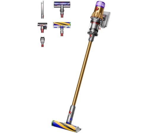 Пылесос Dyson V12s Detect slim submarine (SV46), gold, GB Пылесос Dyson V12s Detect slim submarine (SV46), gold, GB
