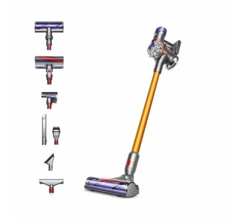 Пылесос Dyson V8 Absolute (SV25), yellow/nickel, UK 476596-01 Пылесос Dyson V8 Absolute (SV25), yellow/nickel, UK 476596-01