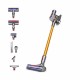 Пылесос Dyson V8 Absolute (SV25), yellow/nickel, UK 476596-01