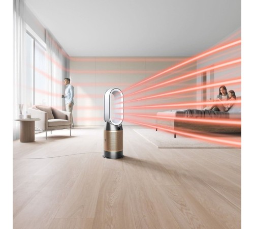 Очиститель воздуха Dyson HP09 Hot Cool Formaldehyde White/Gold, белый/золотой
