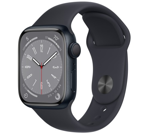 Умные часы Apple Watch Series 8 41 мм Aluminium Case midnight Sport Band