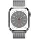 Умные часы Apple Watch Series 8 41 мм Steel Case, silver milanese