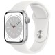Умные часы Apple Watch Series 8 41 мм Aluminium Case silver/white M/L