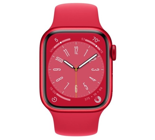 Умные часы Apple Watch Series 8 41 мм Aluminium Case (PRODUCT)RED Sport Band