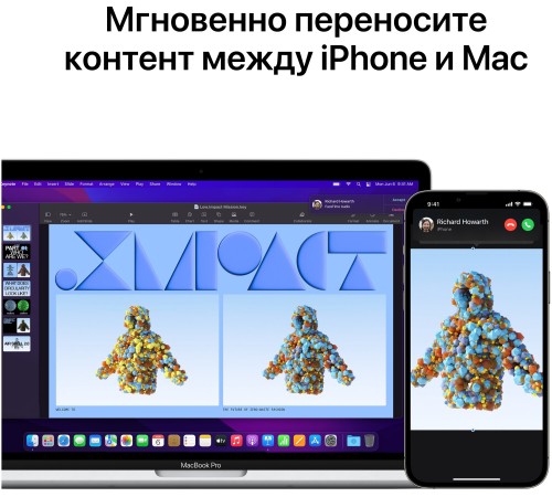 Apple MacBook Pro 13.3 Touch Bar 2022 MNEJ3LL/A (M2 8-Core, GPU 10-Core, 8GB, 512GB) серый космос