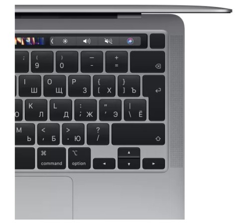 Apple MacBook Pro 13.3 Touch Bar MYD82 (M1 8-Core, GPU 8-Core, 8GB, 256GB) серый космос
